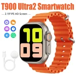 ساعت هوشمند T900 Ultra2 با صفحه نمایش OLED 2.1 اینچی و سنسورهای سلامتی پیشرفته