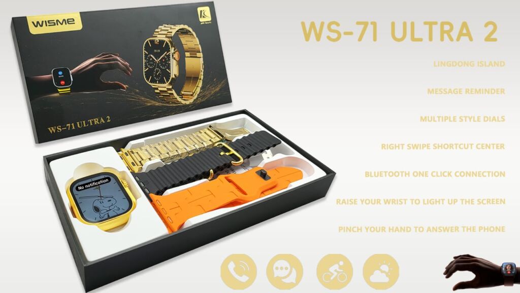 ساعت هوشمند اولترا مدل WS-71 Ultra2 فروشگاه اولترامال